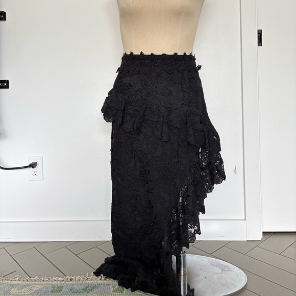 NWT Mable Lace Black Skirt - Picture 3 of 8